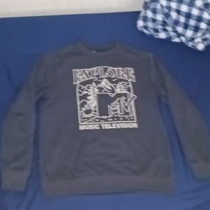Grey Mtv explore sweater, only worn once